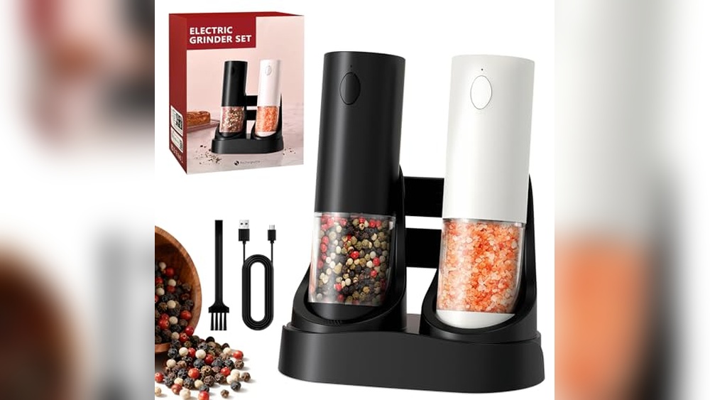 Irosiy Electric Salt & Pepper Grinder Set Review: Reliable & Adjustable